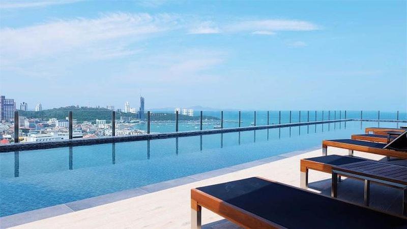 Great Location With Infinity Pool - Central Pattaya公寓 外观 照片