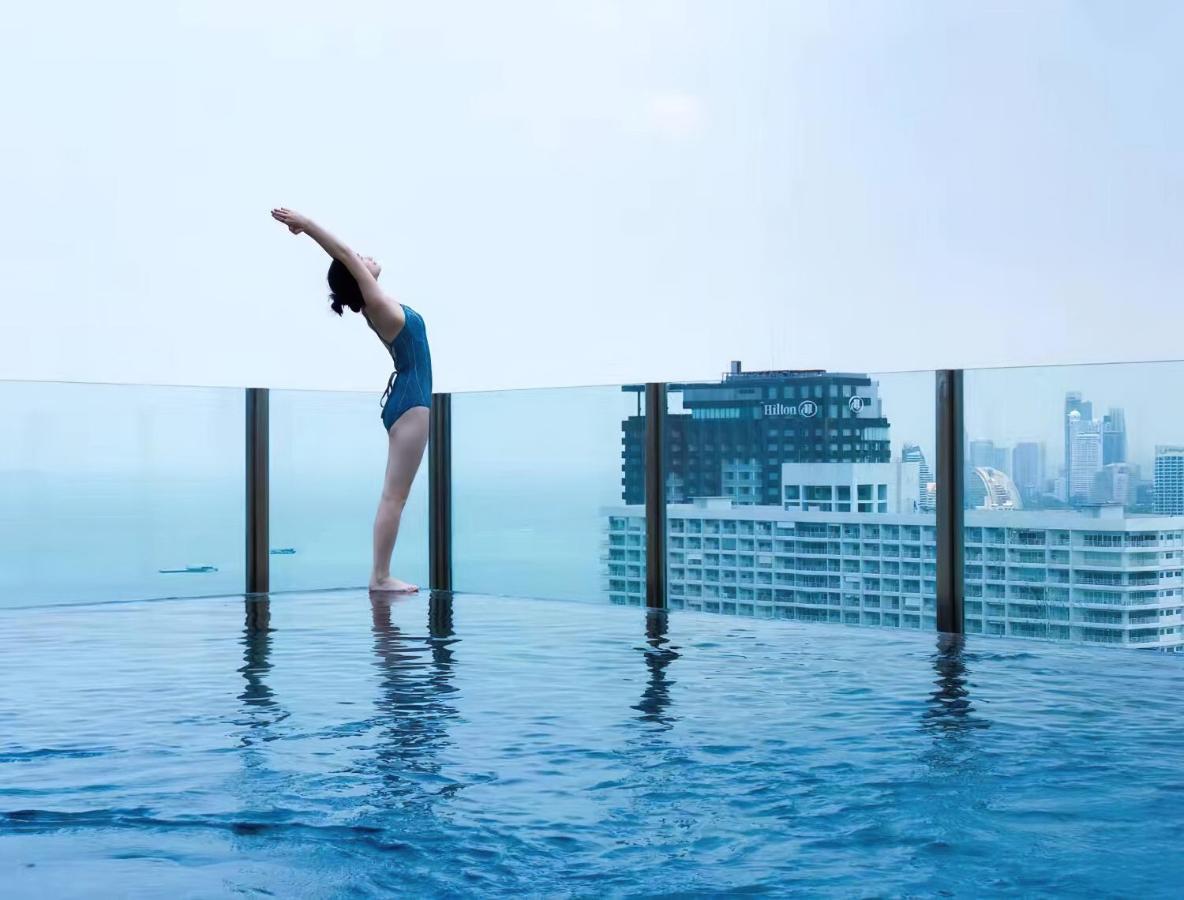 Great Location With Infinity Pool - Central Pattaya公寓 外观 照片
