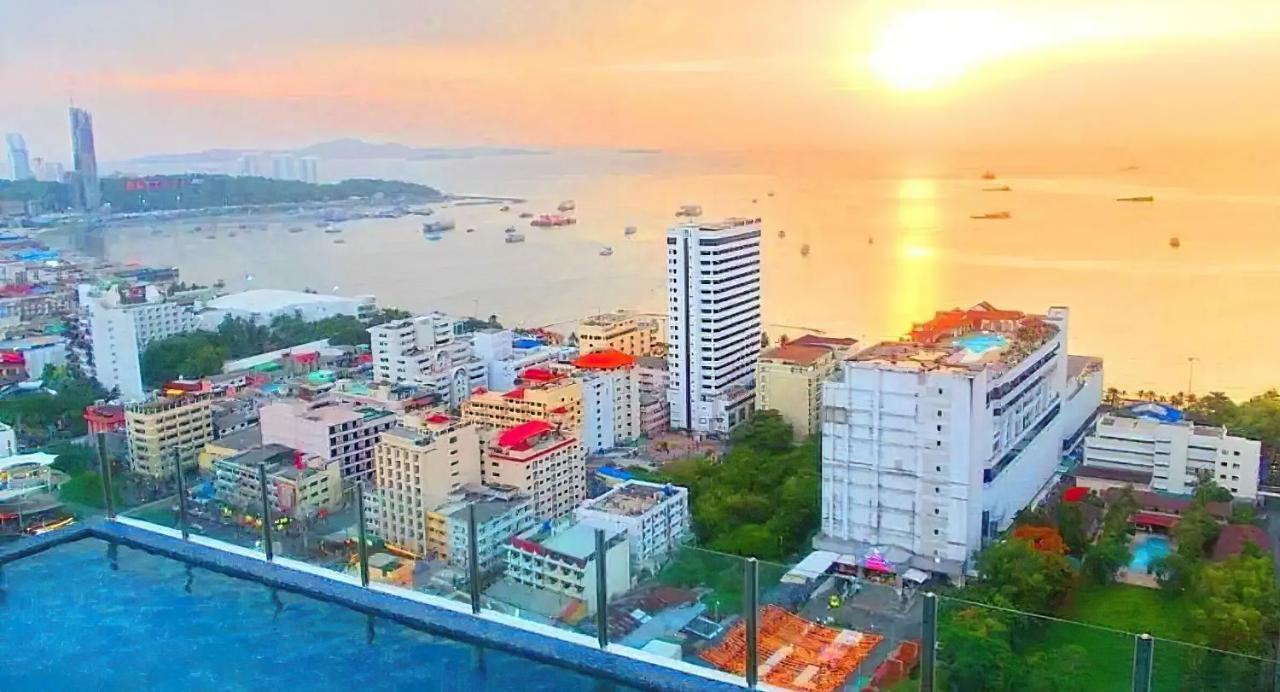 Great Location With Infinity Pool - Central Pattaya公寓 外观 照片