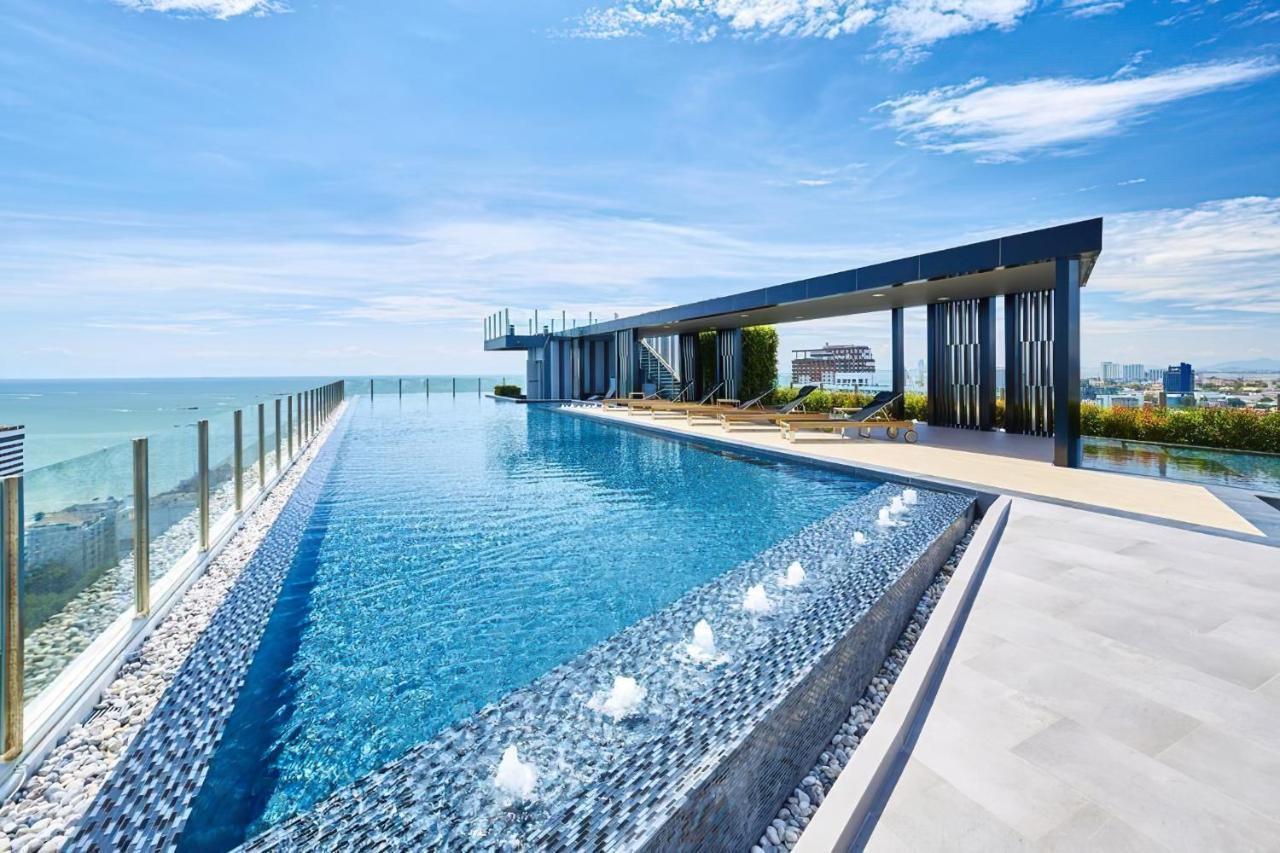 Great Location With Infinity Pool - Central Pattaya公寓 外观 照片