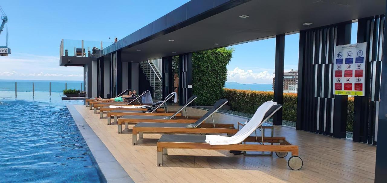 Great Location With Infinity Pool - Central Pattaya公寓 外观 照片