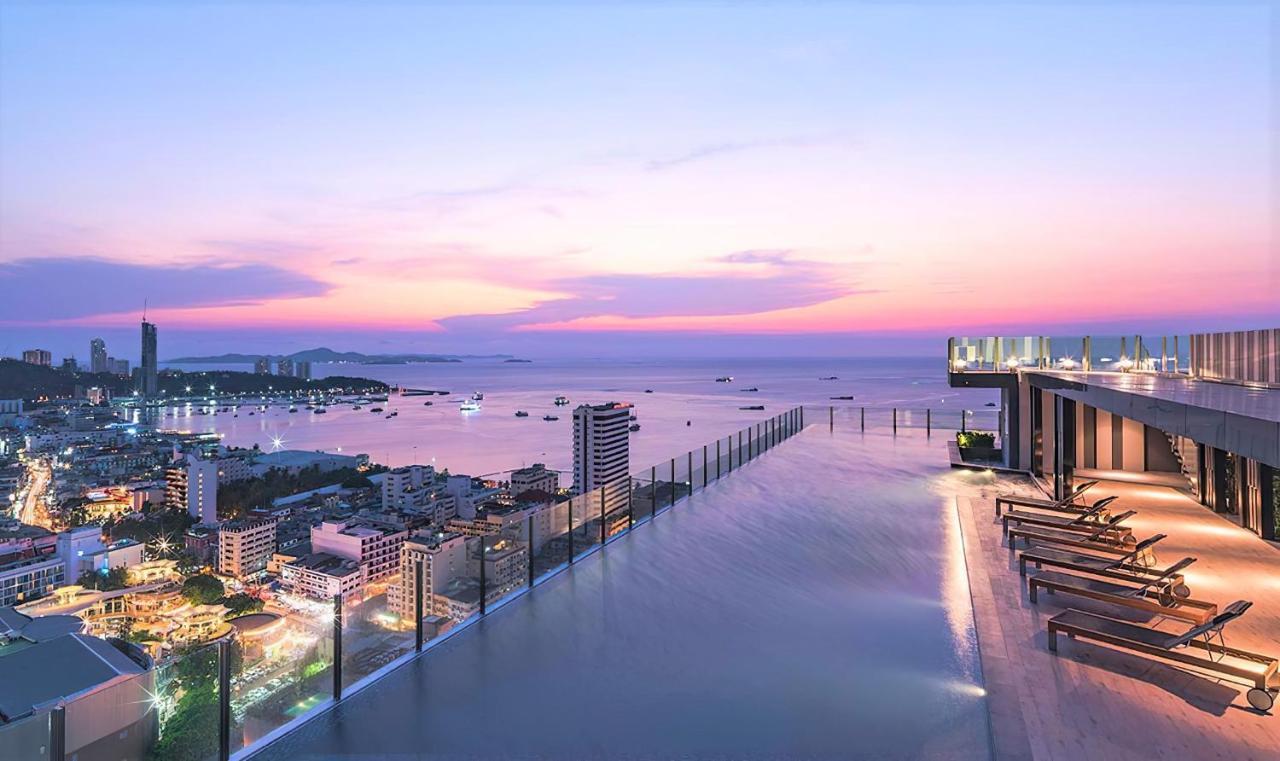 Great Location With Infinity Pool - Central Pattaya公寓 外观 照片
