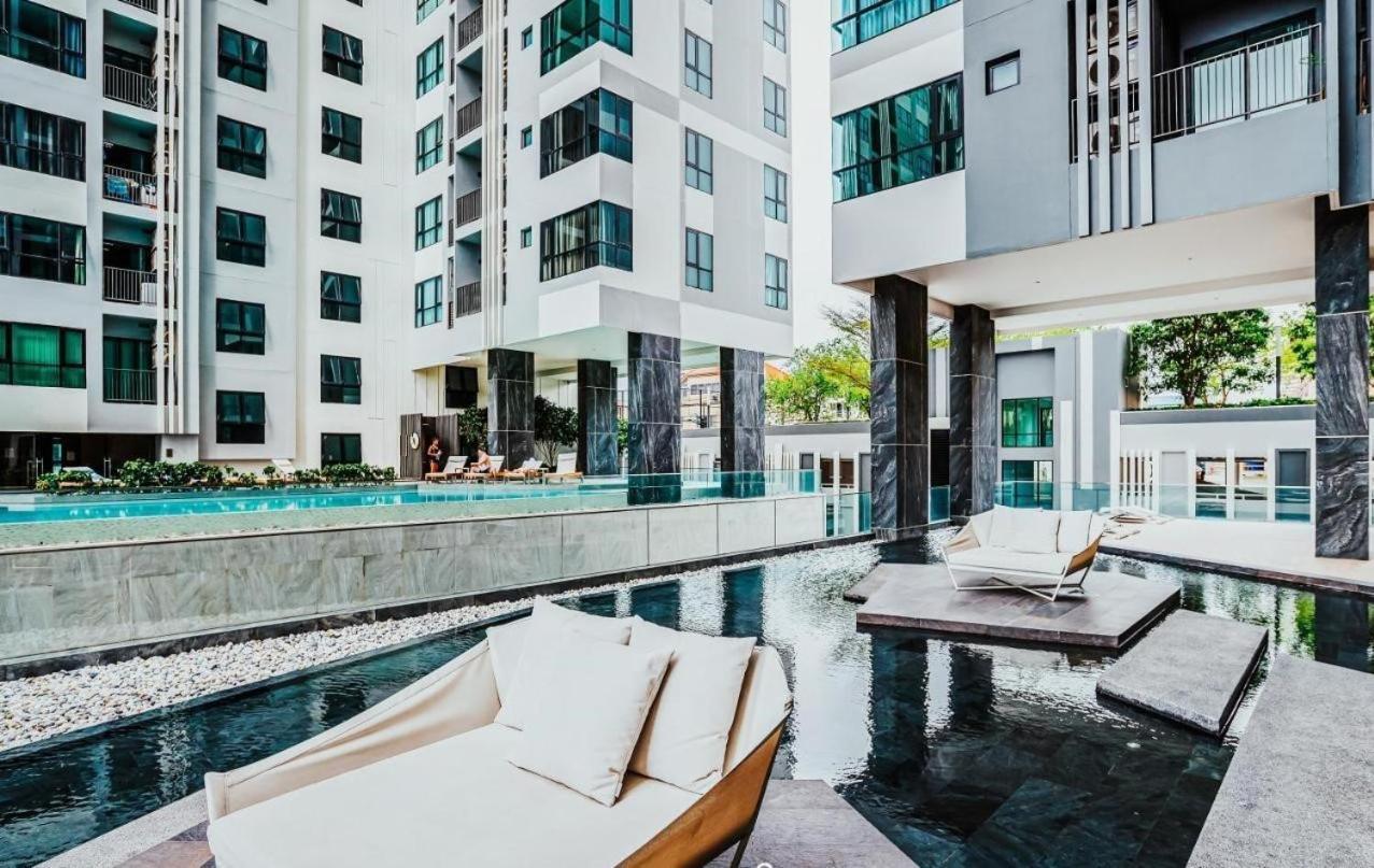 Great Location With Infinity Pool - Central Pattaya公寓 外观 照片