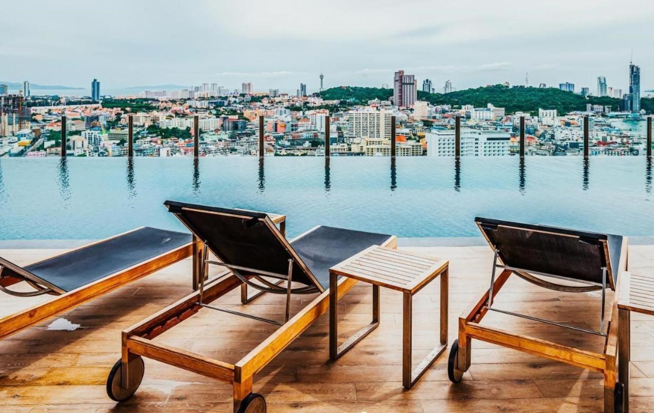 Great Location With Infinity Pool - Central Pattaya公寓 外观 照片
